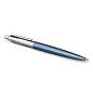 Ручка шариковая PARKER "Jotter Core Waterloo Blue CT", корпус голубой, детали хром, синяя, 1953191 (арт. 142383)