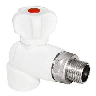 "AQUALINK Кран шар. для радиаторов угловой ПП 25х3/4"", 3641 (арт. 719508)"