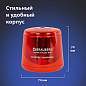 Точилка электрическая BRAUBERG DOUBLE BLADE RED, двойное лезвие, питание от 2 батареек АА, 271338 (арт. 271338)