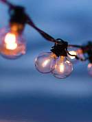 КОСМОС Гирлянда 220V Лампы 7м (5м+2м) 10LED ламп, подключение до 8 гирлянд IP65KOC_10lampsW_IP (арт. 815615)