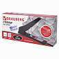 Степлер МОЩНЫЙ №24/6-23/24 BRAUBERG "Heavy duty MX", до 200 листов, черный, 222564 (арт. 222564)