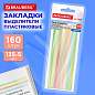 Закладки клейкие, выделители текста, BRAUBERG ULTRA COLOR, 135х5 мм, 160 штук (8 цветов х 20 листов), 116685 (арт. 116685)