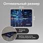 Коврик для мыши SONNEN "SINGULARITY", резина + ткань, 220х180х3 мм, 513293 (арт. 513293)