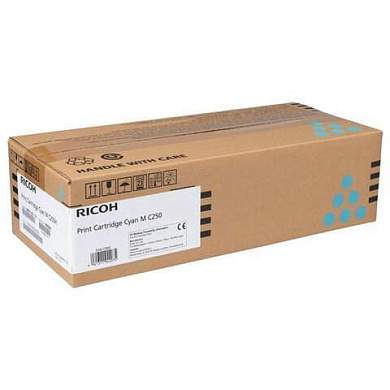 Картридж лазерный RICOH (M C250) для P300W/MC250FWB, голубой, оригинальный, ресурс 2300 страниц, 408353 (арт. 363574)