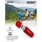 Флеш-диск 32 GB SMARTBUY Scout USB 2.0, красный, SB032GB2SCR (арт. 513768)