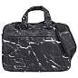 Сумка портфель BRAUBERG STYLE с отделением для ноутбука 13-14", 3 кармана, "Marble", черная, 26х36х3 см, 270835 (арт. 270835)