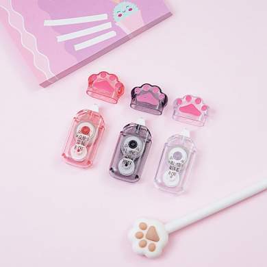 Корректирующая лента MESHU "Say Meow", 5мм*6м, дисплей-бокс, ассорти (арт. 363680)