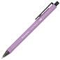 Ручки шариковые автоматические BRAUBERG "VIVID PASTEL", СИНИЕ, НАБОР 4 ШТУКИ, soft-touch, пишущий узел 0,7 мм, линия письма 0,35 мм, 144408 (арт. 144408)