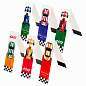 Закладки для книг с магнитом RACE CARS, набор 6 шт., блестки, 25x196 мм, ЮНЛАНДИЯ, 113446 (арт. 113446)