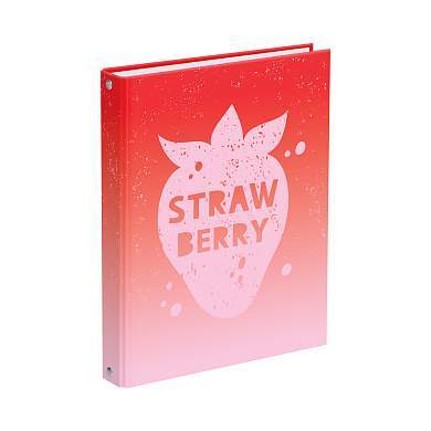 Тетрадь на кольцах А5, 240л., BG "Strawberry", матовая ламинация (арт. 358352)