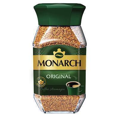 Кофе растворимый Monarch "Original", сублимированный, стеклянная банка, 190г (арт. 367978)