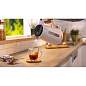 Чайник BOSCH TWK1M121, 1,7 л, 2400 Вт, закрытый нагревательный элемент, пластик, белый (арт. 458593)