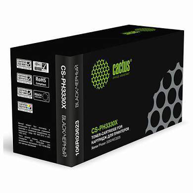 Картридж лазерный CACTUS (CS-PH3330X) для Xerox Phaser 3330/WC3335, ресурс 15000 страниц (арт. 364130)