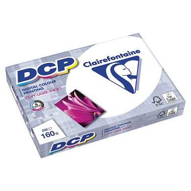 Бумага для лазерной и струйной печати А3, 160 г/м2, 250 л., марка А++, CLAIREFONTAINE, 170% CIE, 1843C (арт. 117728)
