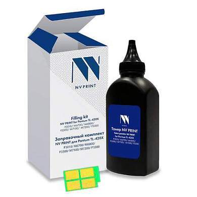Заправочный комплект NV PRINT (NV-ZKTL-420X) Pantum P3010/M6700/M6800, тонер + чип, ресурс 6000 стр. (арт. 364394)