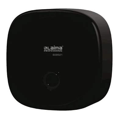 Диспенсер для туалетной бумаги LAIMA PROFESSIONAL PREMIUM BLACK (Система T2), малый, черный, ABS-пластик, 609521 (арт. 609521)