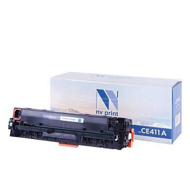 Картридж лазерный NV PRINT (NV-CE411A) для HP LJ M351a/375nw/451dn/475dn, голубой, ресурс 2600 страниц (арт. 363289)