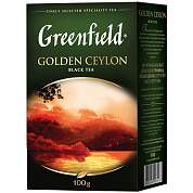 Чай Greenfield "Golden Ceylon", черный листовой, 100г (арт. 159076)
