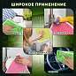 Салфетки из МИКРОФИБРЫ 30х30 см, КОМПЛЕКТ 3 шт., OVERLOCK MULTI COLOUR, 220 г/м2, LAIMA HOME, 608221 (арт. 608221)