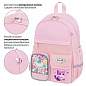 Рюкзак BRAUBERG PASTEL с термонашивками в комплекте, "Anime kitten", персиковый, 40х29х14 см, 272065 (арт. 272065)
