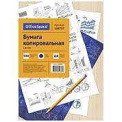 Бумага копировальная OfficeSpace, А4, 100л., синяя (арт. 158737)