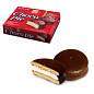 Печенье LOTTE "Choco Pie" ("Чоко Пай"), прослоенное, глазированное, в картонной упаковке, 336 г (12 штук х 28 г) (арт. 620201)