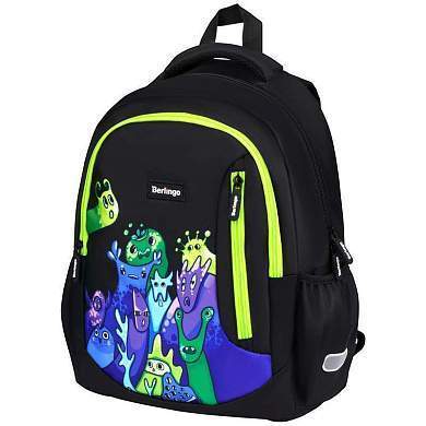 Рюкзак Berlingo Boom "Monsters" 38,5*29*12см, 2 отделения, 3 кармана, анатомическая ЭВА спинка (арт. 336375)