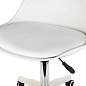 Кресло стул BRABIX "Eames MG-310 PL", пластик белый, экокожа белая, 532926 (арт. 532926)