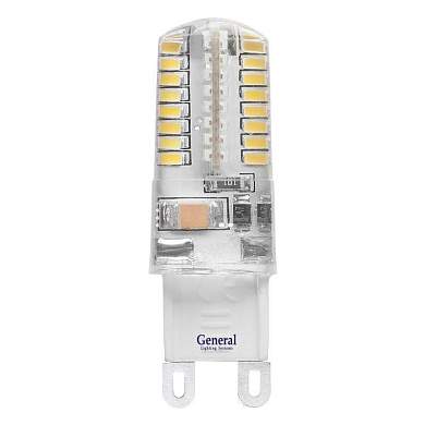 General G9 220V 5W 4500K 4K 50x15 силикон BL5 (цена за 1шт.) 653700 (арт. 613769)