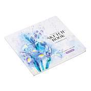 Скетчбук для акварели 20л., 190*170 Greenwich Line "Irises", 200г/м2 (арт. 321997)