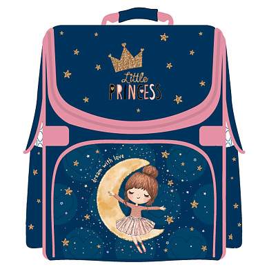 Ранец ArtSpace Junior "Princess" 37*28*21см, 1 отделение, 3 кармана, анатомическая спинка (арт. 377515)