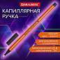 Ручка капиллярная (линер) ЧЕРНАЯ, BRAUBERG "FINE 040", шестигранная, линия письма 0,4 мм, 144139 (арт. 144139)