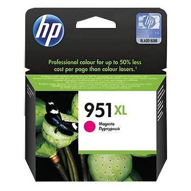 Картридж струйный HP (CN047AE) OfficeJet 8100/8600 №951XL, пурпурный, оригинальный (арт. 361154)