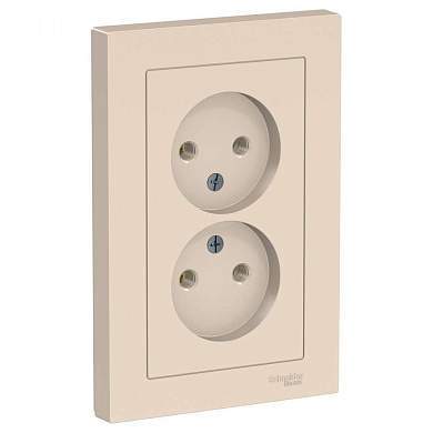 Schneider AtlasDesign роз. СУ 2 мест. беж. (пласт. осн.) ATN000220 (арт. 662417)