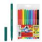 Фломастеры 10 ЦВЕТОВ CENTROPEN "Colour World", круглые, смываемые, 7550/10TP, 775501084 (арт. 151166)