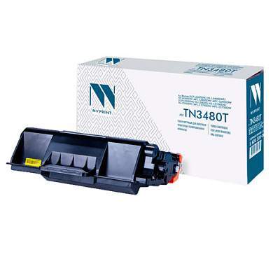 Картридж лазерный NV PRINT (NV-TN3480) для BROTHER HL-L5000D/L5100DN/L5200DW, ресурс 8000 страниц (арт. 363251)