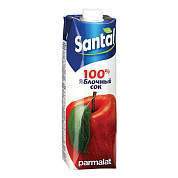 Сок SANTAL (Сантал), яблочный, 1 л, для детского питания, тетра-пак, 547716 (арт. 621276)
