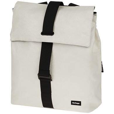 Рюкзак Berlingo Trends "Eco white" 36*28,5*13см, 1 отделение, тайвек (арт. 336390)