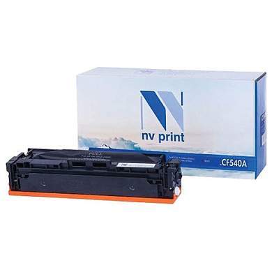Картридж лазерный NV PRINT (NV-CF540A) для HP M254dw/M254nw/MFP M280nw/M281fdw, черный, ресурс 1400 страниц (арт. 363427)