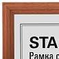 Рамка НЕБЬЮЩАЯСЯ 21х30 см, МДФ под дерево, багет 17 мм, светлое дерево, акриловый экран, STAFF "Carven", 391213 (арт. 391213)