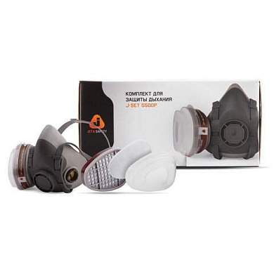 Комплект защитный Jeta Safety 5500P (перчатки, полумаска, фильтр, предфильтр, держатель), размер L, J-SET5500P-L (арт. 610894)