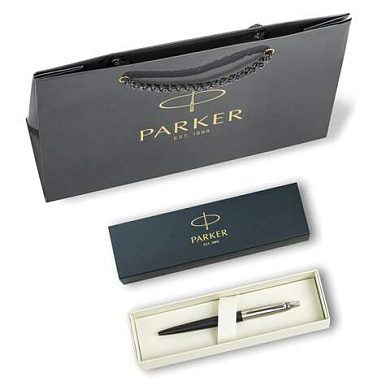 Ручка шариковая PARKER "Jotter Core Bond Street Black", пакет, 880893 (арт. 880893)