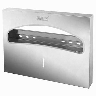 Диспенсер для покрытий на унитаз LAIMA PROFESSIONAL INOX, (V1) 1/2, нержавеющая сталь, матовый, 605702 (арт. 605702)