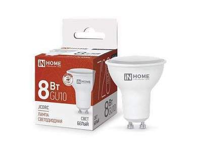 ASD/InHome VC JCDRC GU10 220V 8W(720lm) 4000K 4K 55x50 (без пульсации) 3441 (арт. 702866)