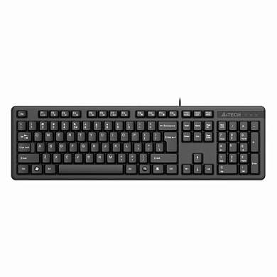 Клавиатура проводная A4TECH KK-3, USB, 104 кнопки, черная, 1530244 (арт. 513917)
